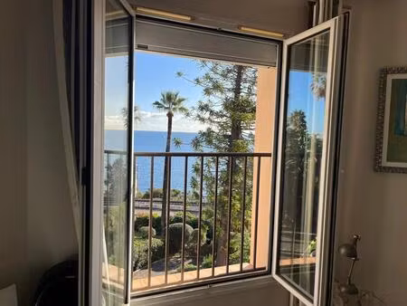 cannes/golfe-juan – studio avec vue mer et accès privé à la plage
