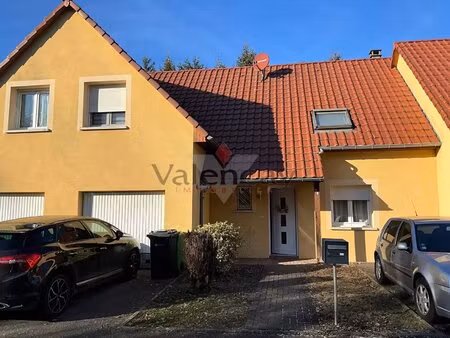 kembs loechle- maison jumelée 5 pièces avec ectérieur