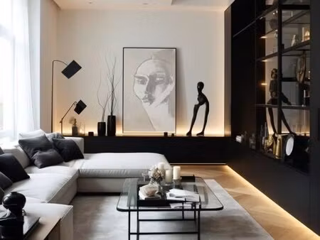 magnifique appartement 3 pièces avec balcon ;