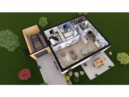 vente maison à construire 62 m² plauzat (63730)