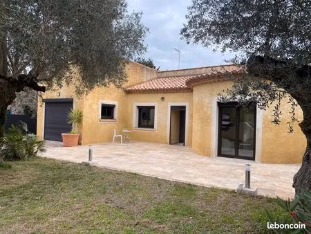 villa f5 vue garrigue
