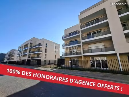 appartement 3 pièces 62 m²