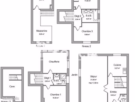 maison 6 pièces 115 m²