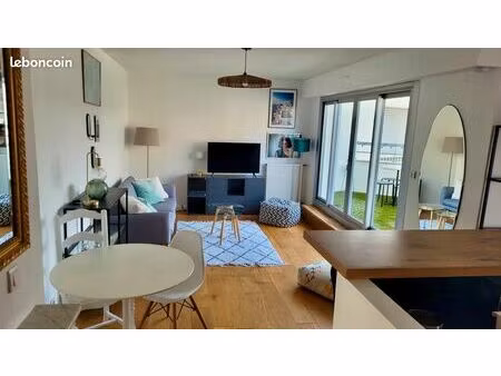 t2 meublé avec terrasse – sans frais d’agence – nantes rené bouhier