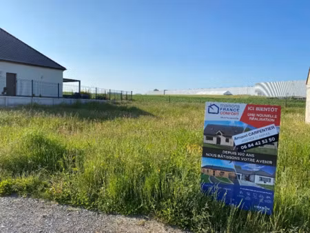 vente terrain 983 m² à noyellette (62123)  47 938 €