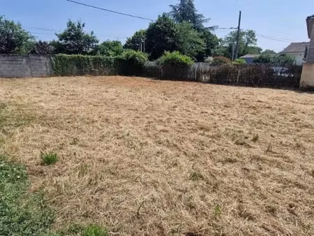 vente terrain 550 m² à vouneuil-sous-biard (86580)  76 000 €