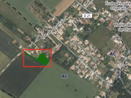 vente terrain 3049 m² à saint-martin-la-pallu (86380)  53 800 €