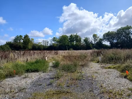 vente terrain 593 m² à genneville (14600)  69 000 €