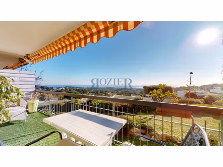 a vendre vallauris puissanton 3 pieces vue mer cave parking