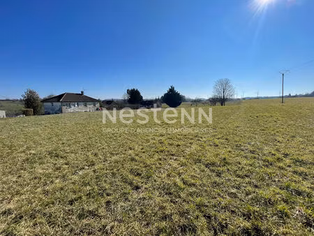erize-la-brulee - terrain constructible 3175m²  secteur calme et verdoyant. sortie de vill