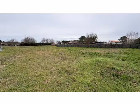 vente terrain 1280 m² à biscarrosse (40600)  234 500 €