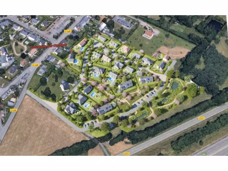 vente terrain 923 m² à gonneville-sur-honfleur (14600)  144 000 €