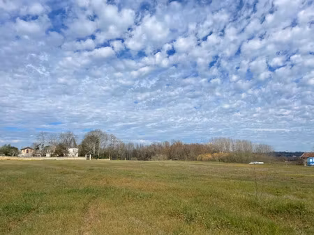 vente terrain 1100 m² à virelade (33720)  142 000 €