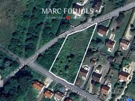 vente terrain à batir 1500 m² à thiers-sur-thève (60520)  231 000 €