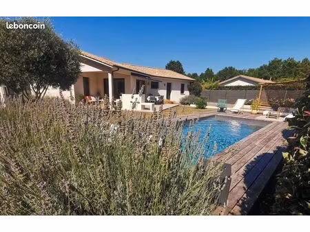 maison contemporaine 5 pièces 110 m² – garage 25 m² – piscine chauffée