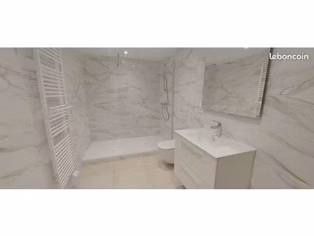 f2 47m² refait à neuf porche jardin lecoq tram et facs