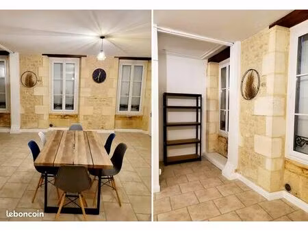 appartement 2 chambres 101 m² meublé près de jonzac