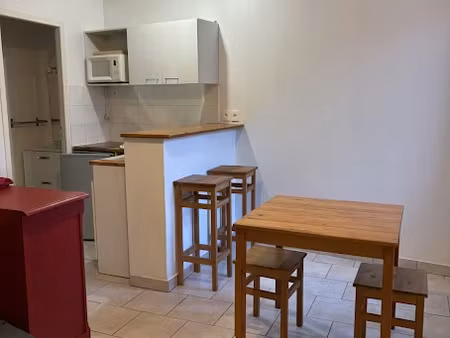 location meublée appartement 1 pièce 25 m² à saint-georges-d'espéranche (38790)  500 €
