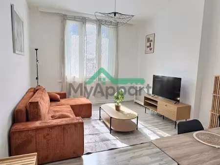 location meublée appartement 3 pièces 69 m² à saint-etienne (42000)  490 €