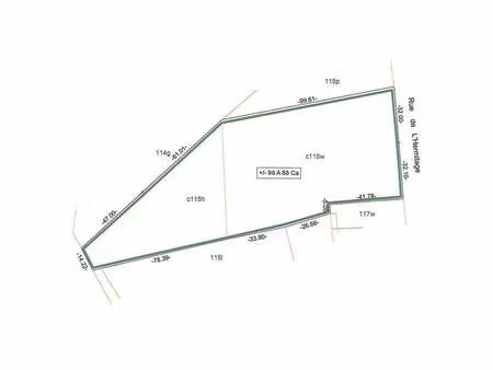 terrain à vendre à couvin € 85.000 (ljp31) - century 21 - immo michaux | zimmo