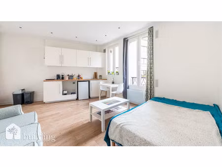 a vendre - mairie d'asnières - appartement 2 pièces de 32 38 m²