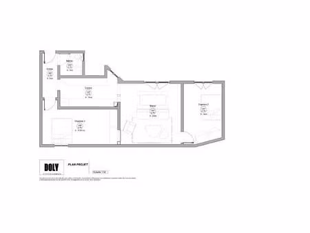 exclusivite doly // appartement // rue haxo // paris 20