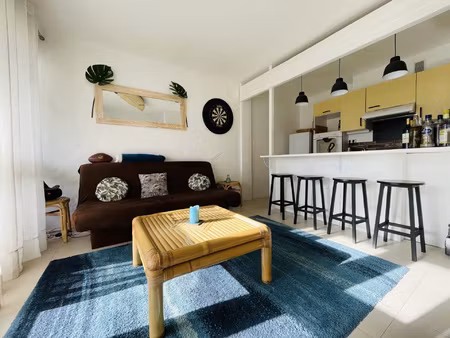 seignosse plage t2 de 30m2 exposé sud à 400m de l'océan