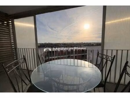 t2 lumineux de 42 m² avec terrasse plein sud  vue dégagée – face métro borderouge