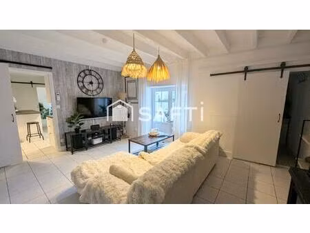 aulnay maison de 91 m2 2 chambres  terrasse et atelier