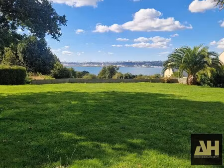 exceptionnel - plougastel-daoulas - belle vue mer - propriété de plain-pied de 200 m2 - ca