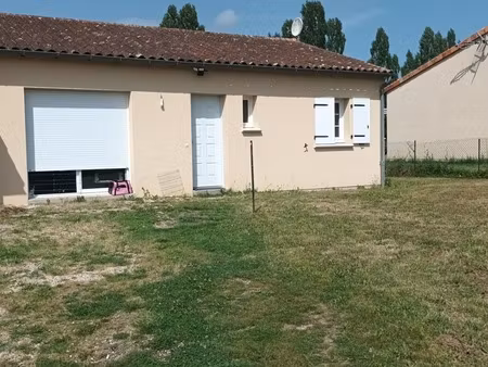 plain-pied - 98m² - 2ch - terrain 747m² - vernon - 86340