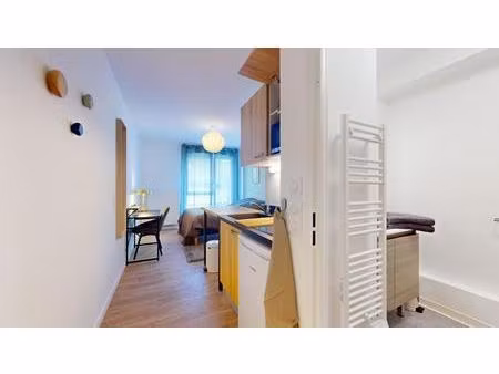 studio meublé et équipé en coliving - stade michelin