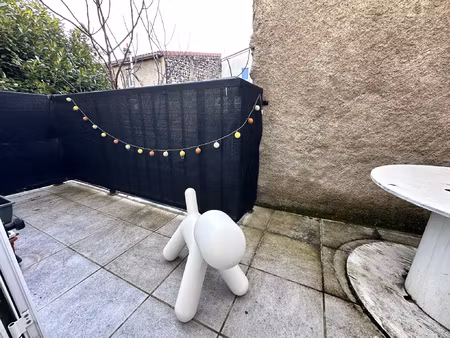 aubiere maison de bourg avec garage 60 m2