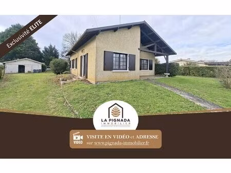 maison 128m² + combles - terrain 1430m²