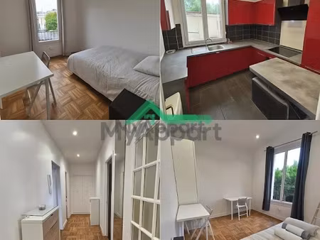 location meublée appartement 3 pièces 50 m² à villejuif (94800)  750 €