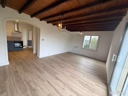 app plein pied 85m2 + jardin + cc