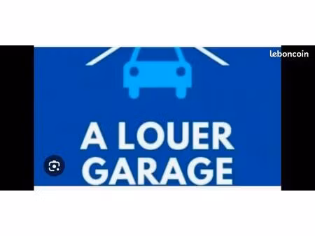 à louer garage centre de saujon