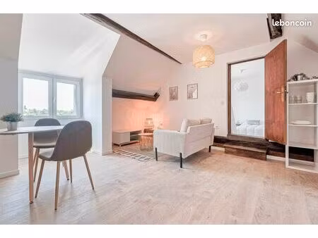 magnifique f2 63m² neuf avec jardin