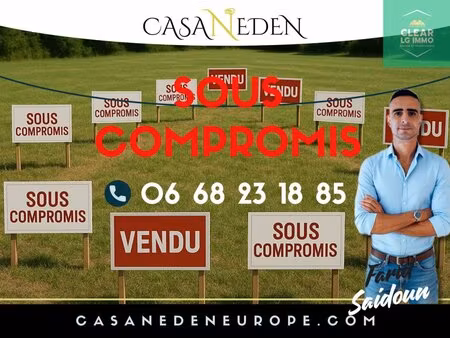 en vente terrain constructible 8 56 ares – 88 400 € |longuyon