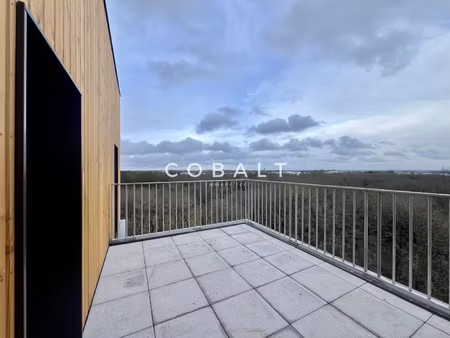 nantes superbe t5 duplex en dernier étage avec vue dégagée