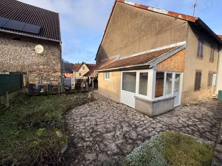 maison en pierre 3 pieces garage terrain 277 m² hericourt