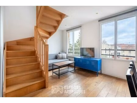 duplex en lisière de vincennes