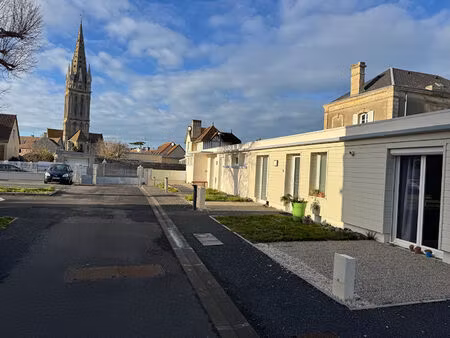 maison / appartement pmr à langrune sur mer 2 pièces avec jardin