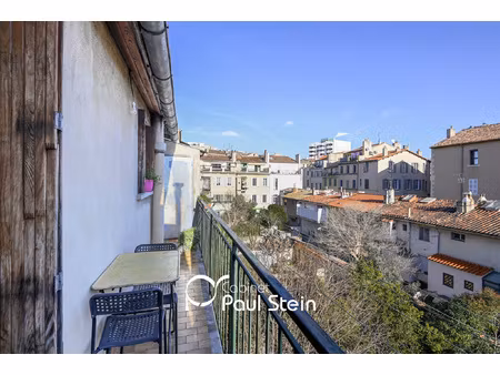 marseille 6e t3/4 rue marengo | dernier étage balcon c