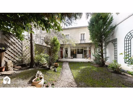 à vendre - asnières-sur-seine bécon - maison 6 pièces avec jardin de 140 m²