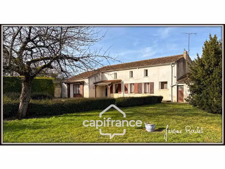 maison à vendre  plain-pied  à rénover  4 pièces  2 chambres  terrain 1 500 m² avec dépend