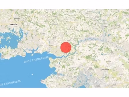 à vendre - terrain 2 500 m² - arzal