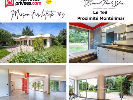 prix ajusté - maison annees 70 - 179 m² le teil (à 5 min de montélimar)
