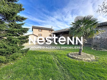 a vendre : maison à fort potentiel et dépendances - 69220 proche belleville en beaujolais