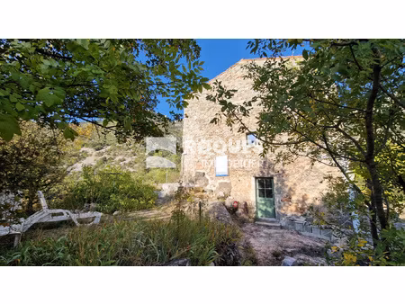 cirque de navacelles  maison avec terrasse en vente